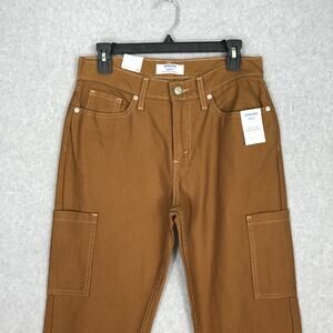 Denizen Levis Jeans Women Size 4 Brown 90s Loose Straight Carpenter Baggy Skater